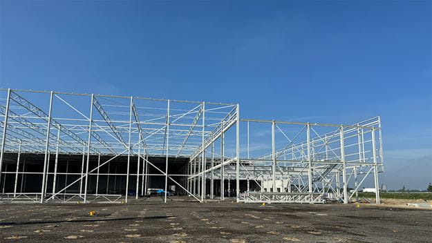 Logistiek Park Moerdijk DSV nieuwbouw augustus 2024