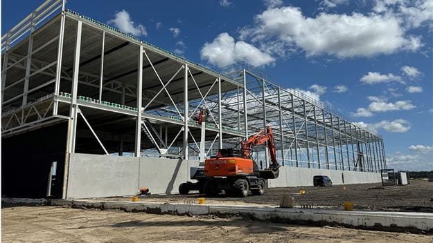 Logistics Parc Moerdijk DSV new building July 2024