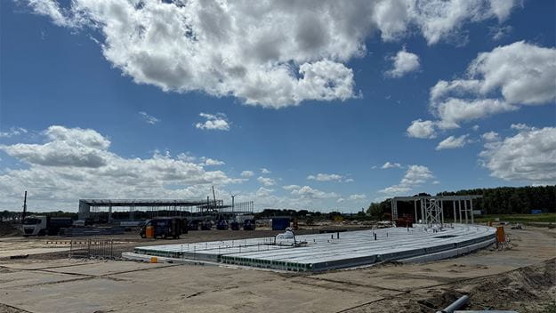 Logistics Parc Moerdijk DSV new building July 2024