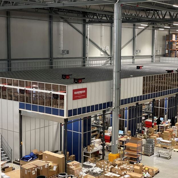 Autostore på DSV lokasjon