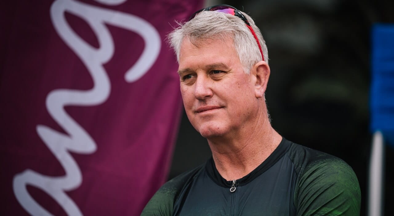 Anthony Diack attending the Change a life cycle tour 2025 in Namibia