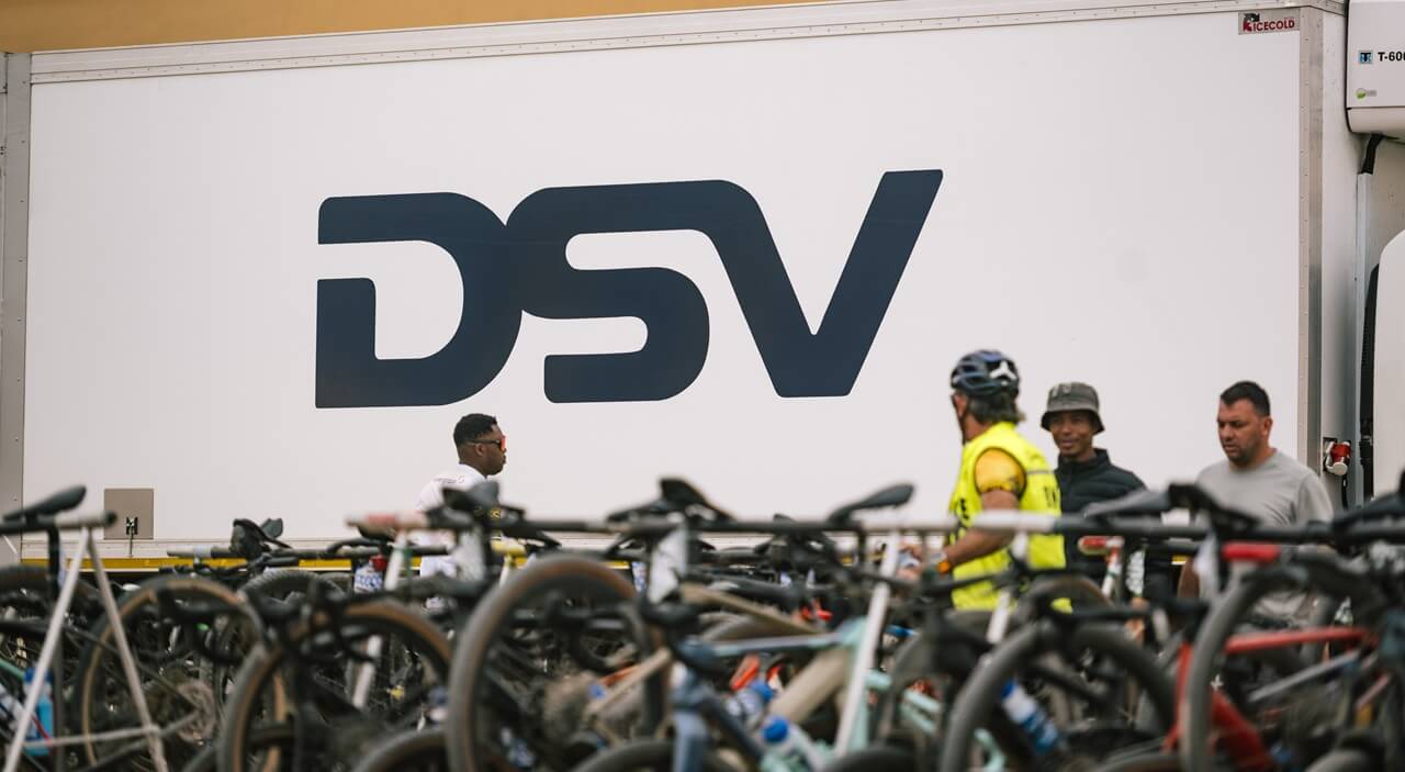 Bicycles transported cross-border from South Africa to Namibia by DSV