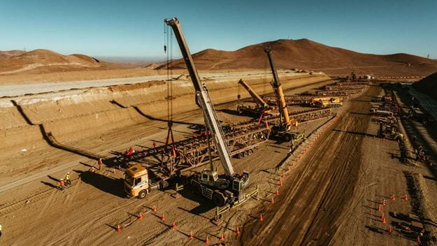 Mining logistics in action