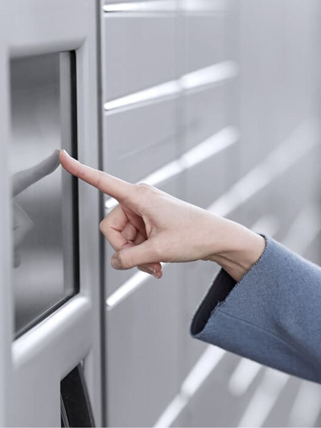 South African business shipping customer shipments to DSV parcel lockers