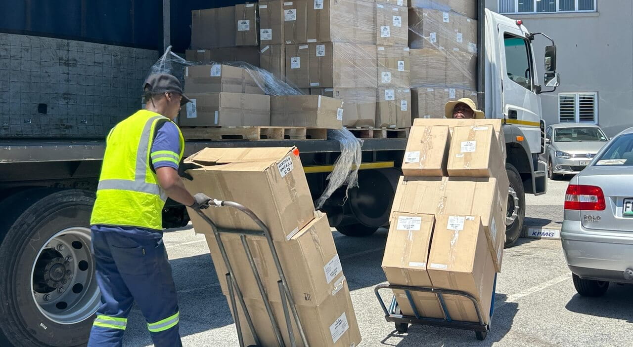 DSV's expertise in motion when Nelson Mandela Bay asked for help in recent emergency PPE mask shipping