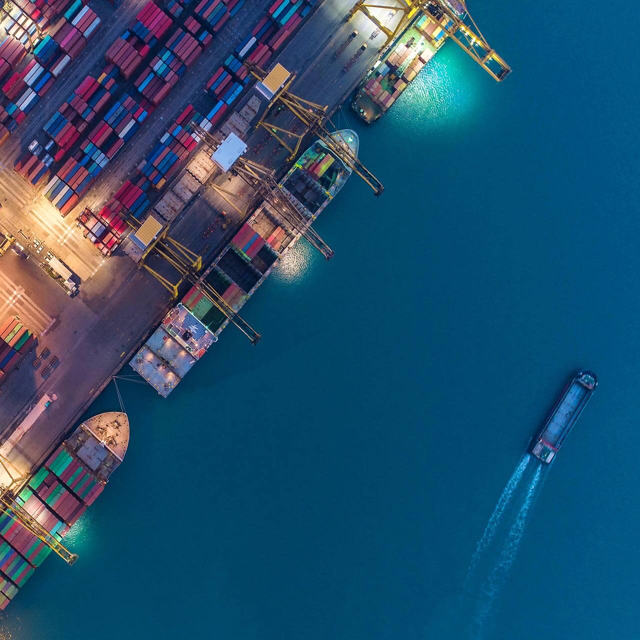 Sea freight ship from Egypt to the world