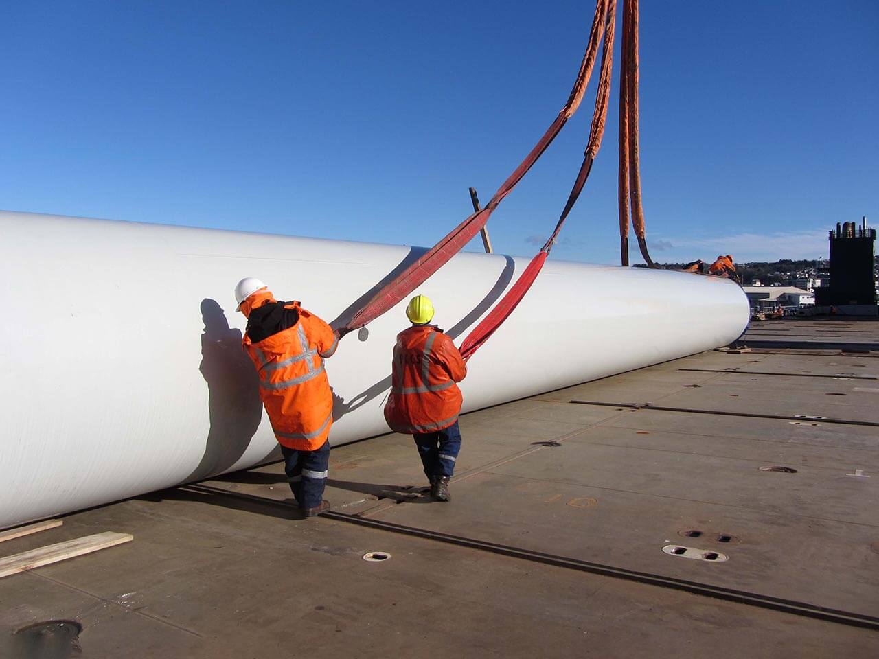 Transporting out of gauge for industrial projects