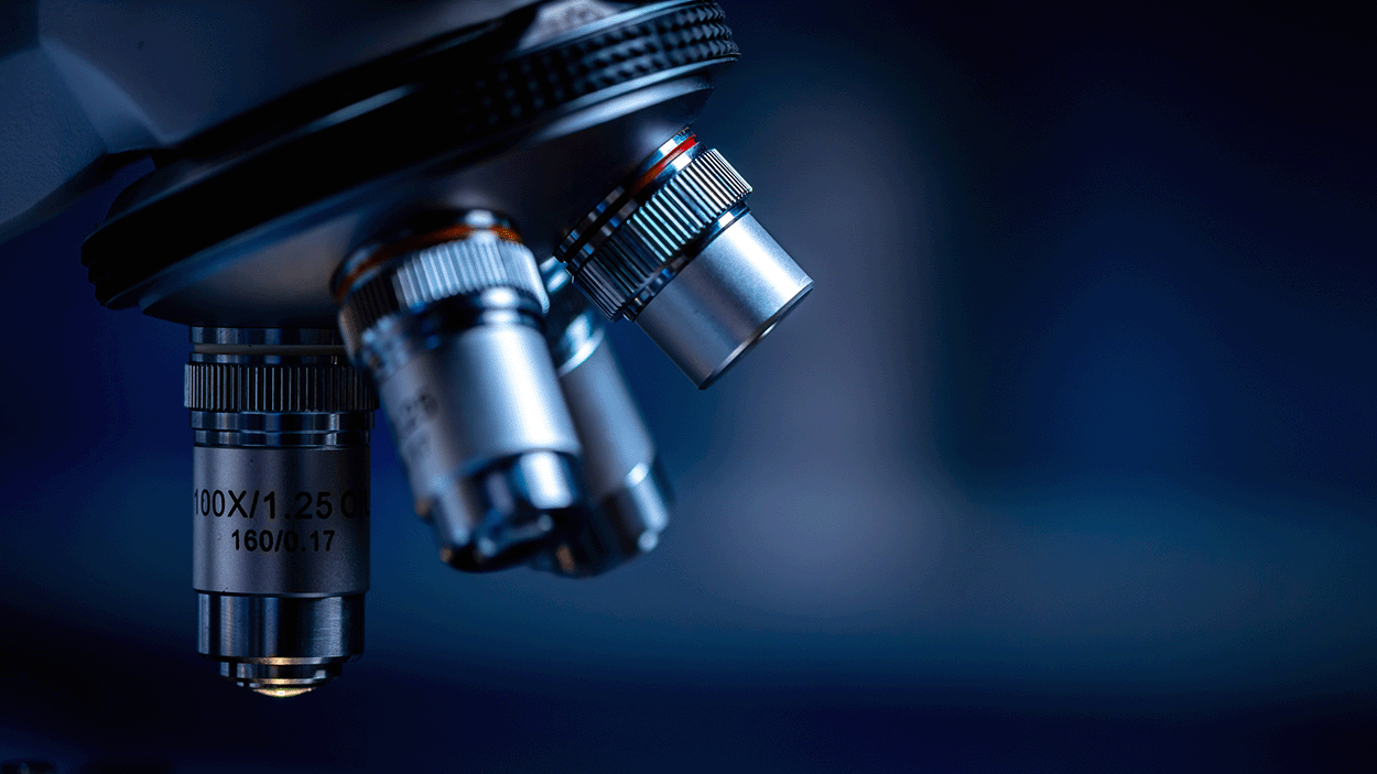 microscope from near