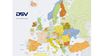 mapa europa politico capitales codigos postales