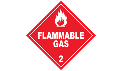 trasporto merci pericolose flammable gas