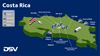 Principales ciudades, puertos, aeropuertos y oficinas DSV en Costa Rica