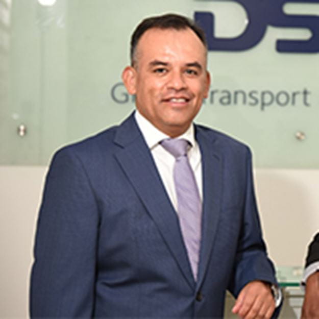 Director general de DSV Air & Sea Dominicana, Óscar Cortés Muñoz