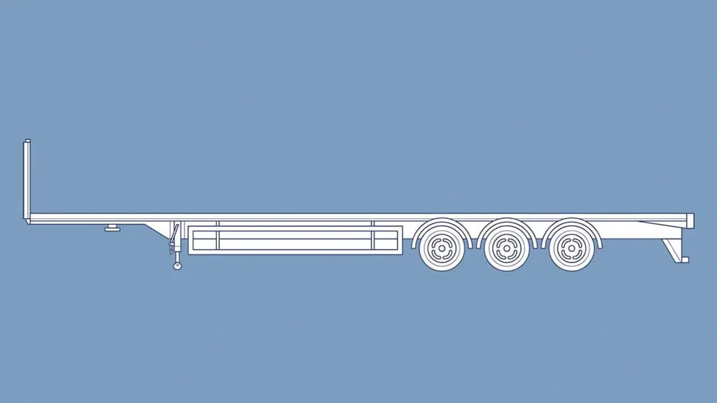 Shipping trailer Flatbeds in the United States DSV