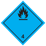 Class 4.3 Dangerous when wet