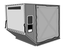 LD3 AKE AVE container