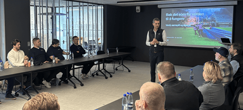 Hjemme hos DSV med Vålerenga partnernettverke