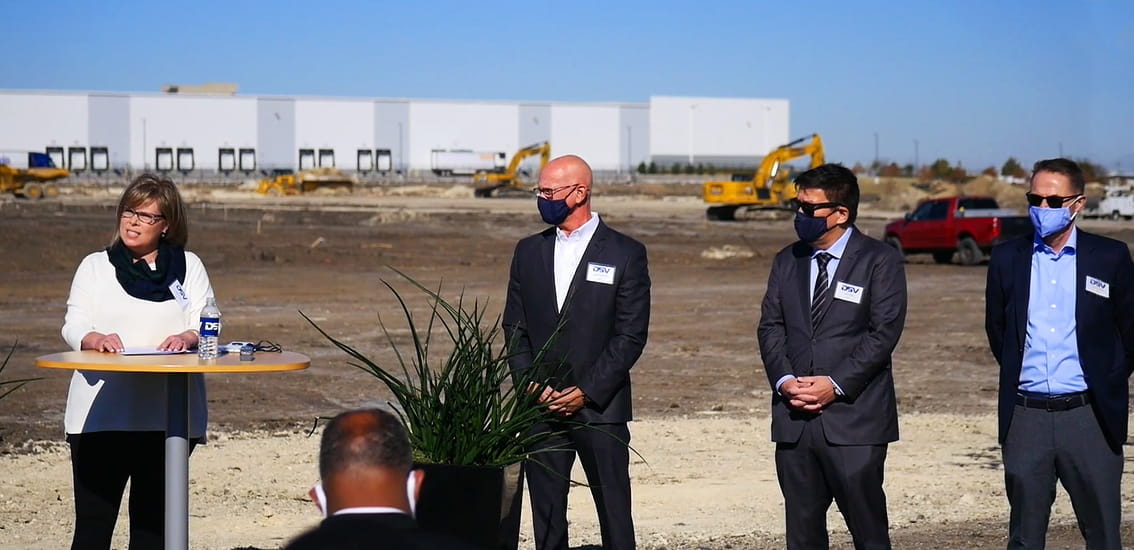 DSV groundbreaking