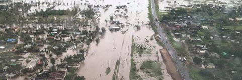 Cyclone in Mozambique